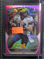 2022 BCU CADE MCNAMARA 1ST PINK REFRACTOR RC