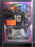 2022 BCU AIDAN O'CONNELL 1ST PINK REFRACTOR RC