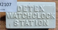 VTG DEXTEX WATCHCLOCK STATION W/ KEY