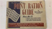 1943 Point Ration Guide Book