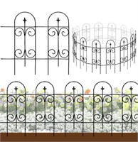 Open Box Thealyn Metal Decorative Garden Fence Bor