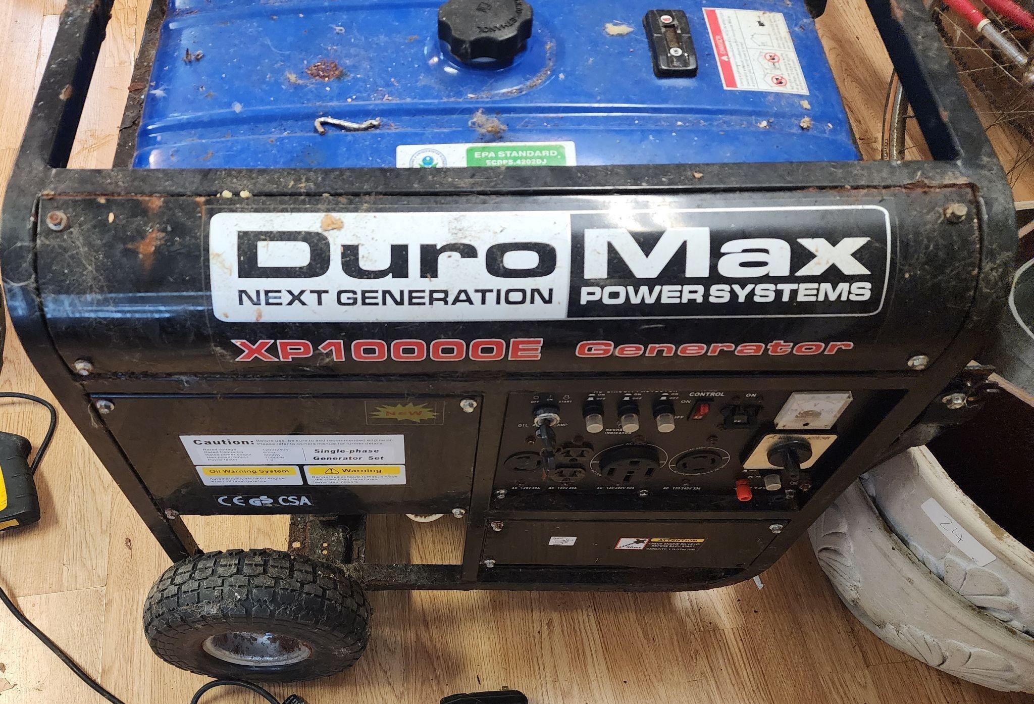 Duromax Generator XP10000E Next Gen Generator