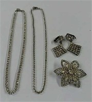 Necklaces, Bracelet and Brooch
