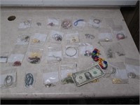 Lot of Bagged Jewelry