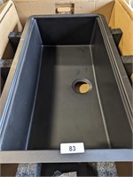 Karran Black Undermount Sink - 32-1/2"