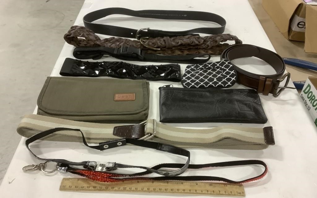 Belts, w/ 3 bag sizes - L- xL,