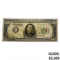 1934-A $500 FRN