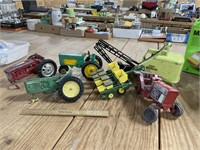 Vintage Toy Tractor Boneyard