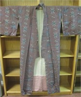 Asian Silk Kimono Jacket / Robe