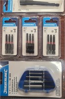 5 SETS DRILLING ITEMS, SILVERLINE