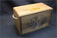 Whitetail Wooden Ammo Box