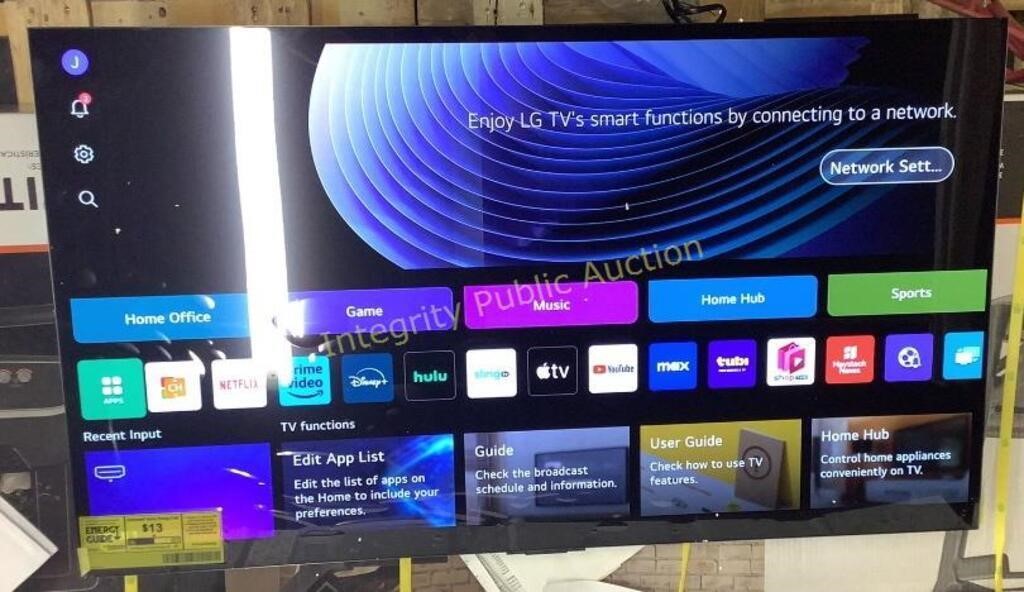 LG OLED 42" Smart TV $1,197 Retail