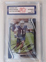 MICAH PARSONS AUTHENTIC AUTO ROOKIE CARD FSG