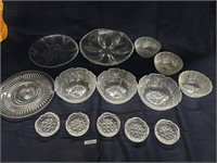 Assorted glassware (14)