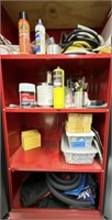 Contents In Cabinet, Casters, License Plates