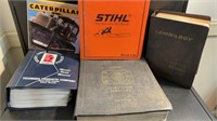 VINTAGE TV, LAWNMOWER AND CHAINSAW MANUALS