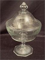 Early American Pressed Glass, Bethlehem Star 10”