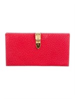 Gucci Continental Vintage Red Leather Wallet