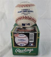 Signed MLB Collectors Edition baseball