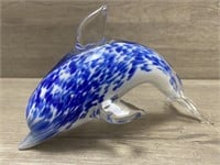 Beautiful Glass Dolphin Approximately 6"