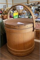 Antique Wood Bucket