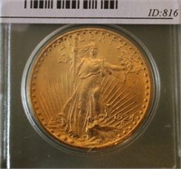 1924 $20 U.S. Gold Coin