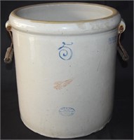 Antique Red Wing Stoneware 5 Gal 1915 Crock