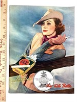 Original 1935 Lucky Strike Cigarettes poster