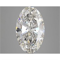 Igi Certified Oval Cut 6.14ct Vs1 Lab Diamond