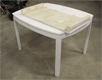 Dining Room Table w/(1) Leaf, Approx 18"x45"x36"