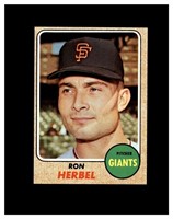 1968 Topps #333 Ron Herbel EX to EX-MT+
