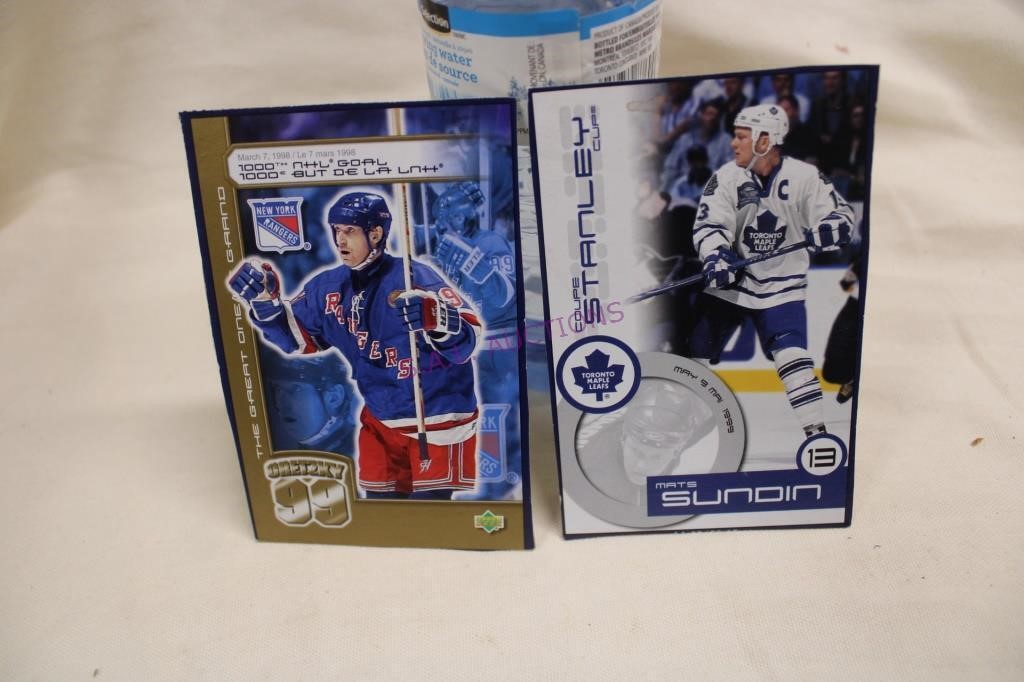 2 NHL Hockey Cards
