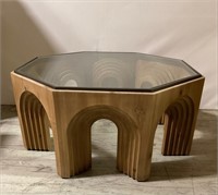 Octagon Cathederal Coffee Table