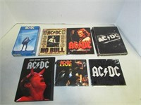 Lot of Seven Pieces of ACDC Media