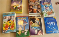 VHS children's tapes