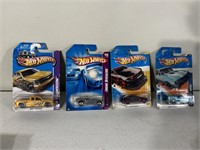 Hot wheels collectibles 4 pcs