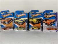 Hot wheels collectibles 4 pcs