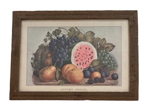 Framed Print of Autumn Fruits