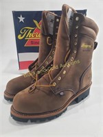 Thorogood Brown Logger Boot Size 11 NIB