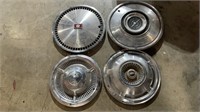 assorted hubcaps