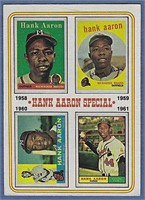Nice 1974 Topps #3 Hank Aaron Special Braves