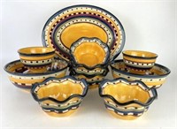 Tabletops Gallery "Argentina" Stoneware Bowls &