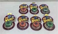 Lot of vtg Yo-Yo's in original packs