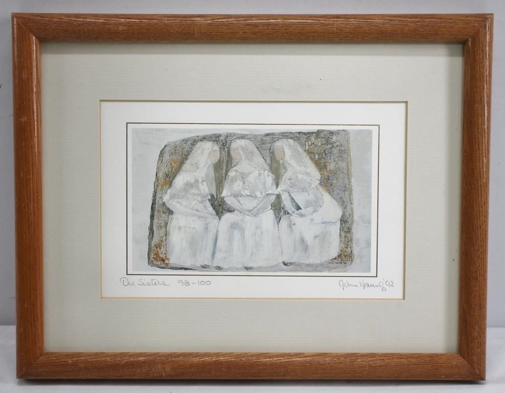 3 Sisters Ltd. Ed. Print Artist Signed