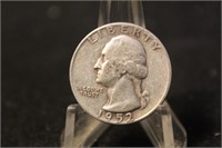 1952 Washington Silver Quarter