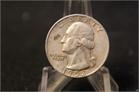 1958-D Franklin Silver Half Dollar