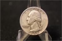 1952 Washington Silver Quarter