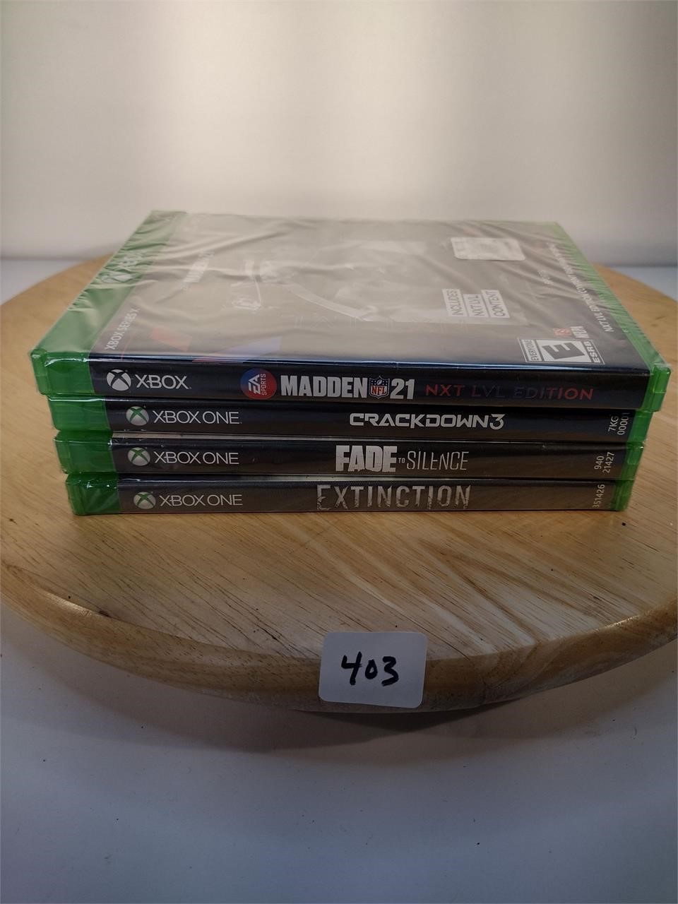 Xbox One Games Assorted Sealed (4)