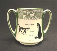 Royal Doulton'Souter Kateroo' twin handle vase