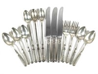 13 Gorham Sterling Spoons & Knives 352g